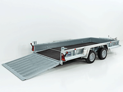 Reboque para Equipamento de Construção Variant Maxi Load 180×400 3,5t | Rampa | Rabo de Castor